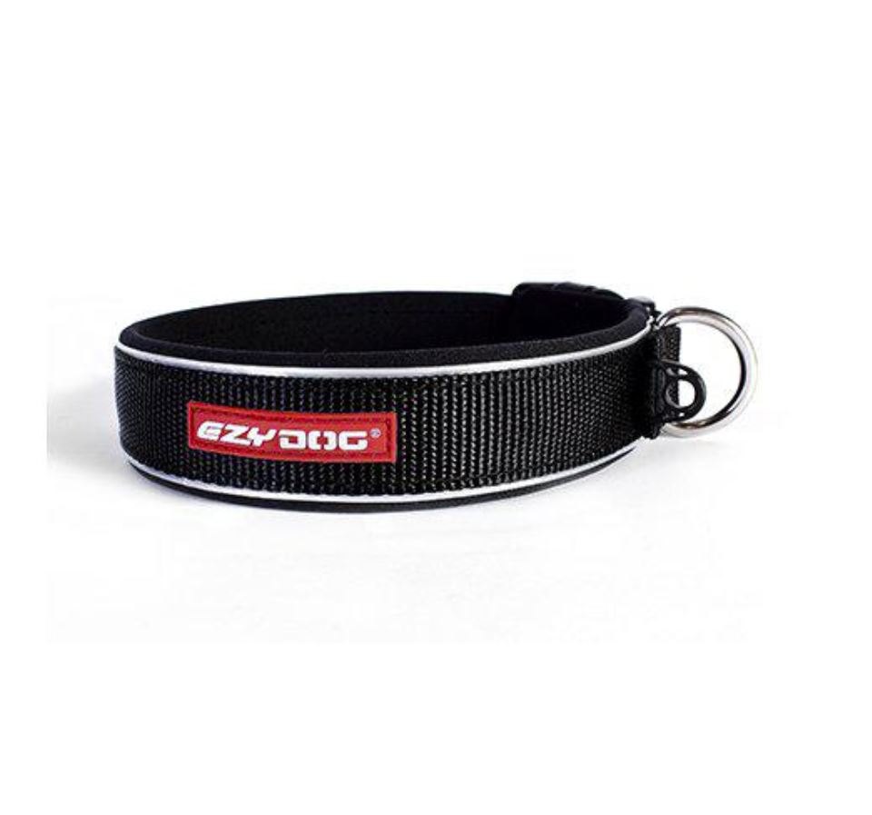 Produktbilde av Ezydog Halsbånd Neopren Reflex Sort