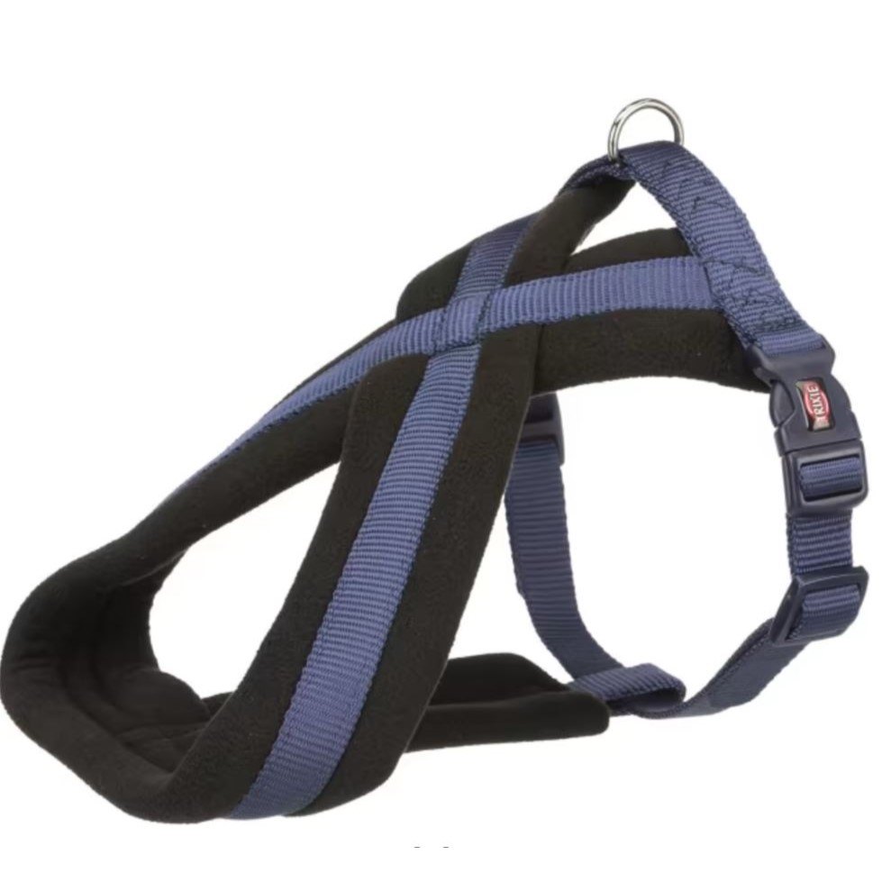 Produktbilde av Trixie Hundesele Fôret Blå S-M 40-60cm