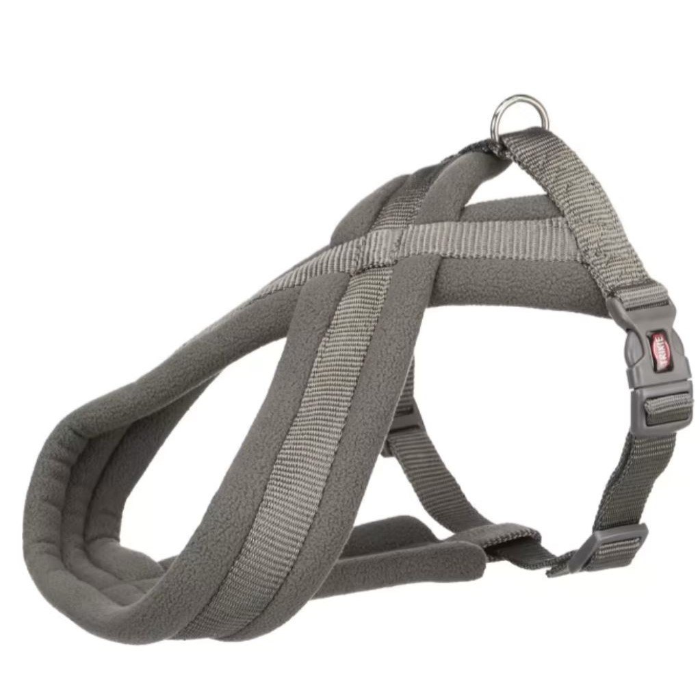 Produktbilde av Trixie Hundesele Fôret Grå XS-S 30-40cm