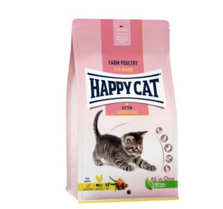 Produktbilde av Happy Cat Kitten Fugl - 1,3 kg