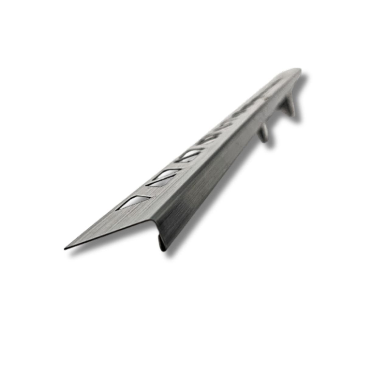 Produktbilde av Click'n Tile Endeprofil - Black Stainless (60cm)