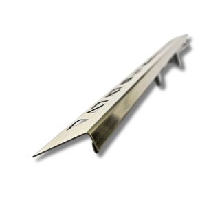 Produktbilde av Click'n Tile Endeprofil - Gold (60cm)