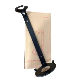 Produktbilde av Halvor Bakke Veggfeste i metall for sorte flasker 500ml (Sort)