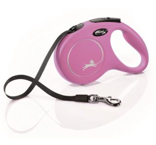 Produktbilde av Flexi Classic Compact New Tape 5m M Rosa 25kg