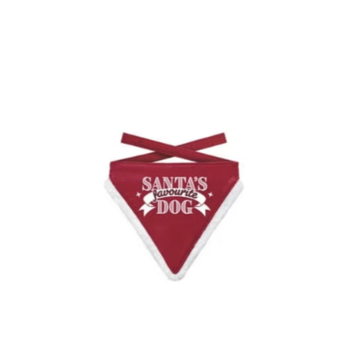 Produktbilde av Trixie Juleskjerf "Santas Favorite Dog" - Small