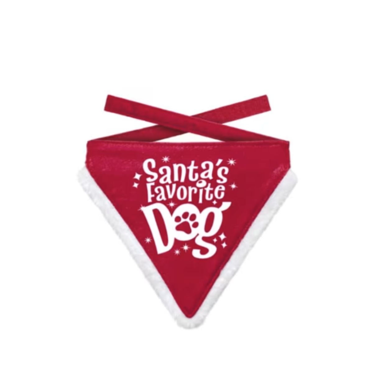 Produktbilde av Trixie Juleskjerf "Santas Favorite Dog" - Large