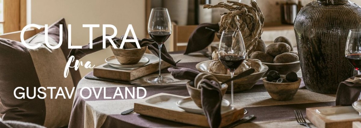 Toppbanner for CULTRA fra Gustav Ovland