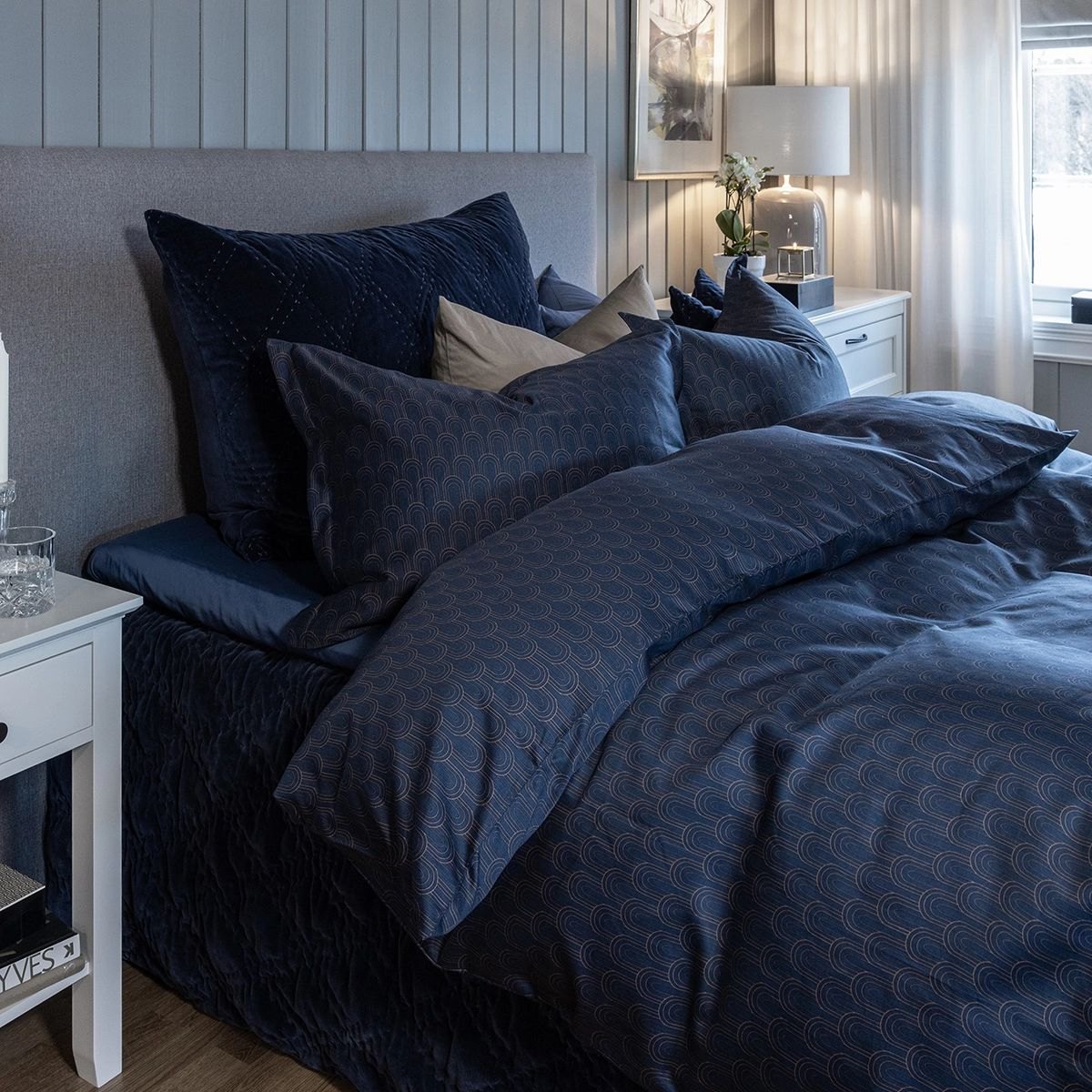 Produktbilde av Borås Cotton Betty sengesett - Blå
