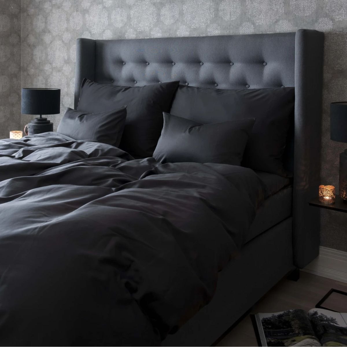 Produktbilde av Borås Cotton Cloud sengesett - Black