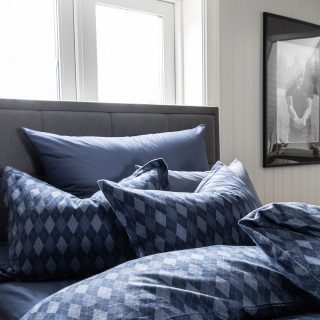 Produktbilde av Borås Cotton Charlie sengesett - Blå