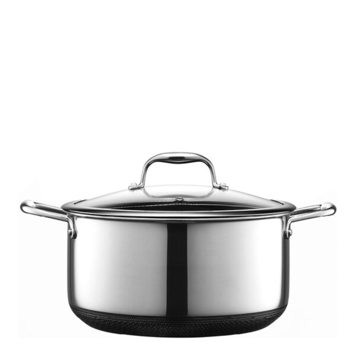 Produktbilde av Hexclad Gryte Hybrid med lokk - 7,6 liter