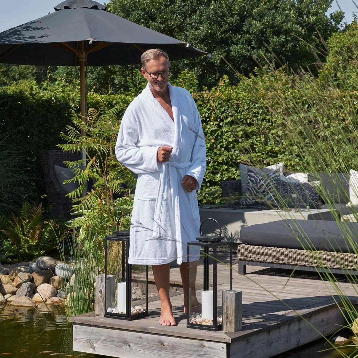 Produktbilde av Halvor Bakke Clifton badekåpe - Hvit