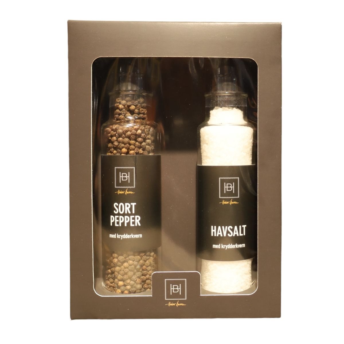 Produktbilde av Halvor Bakke Havsalt og Sort Pepper - Gaveeske