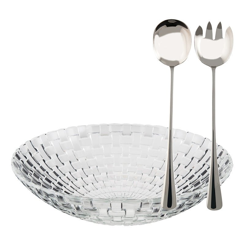 Produktbilde av Dorre Glitter Salatskål med salatbestikk - 32 cm