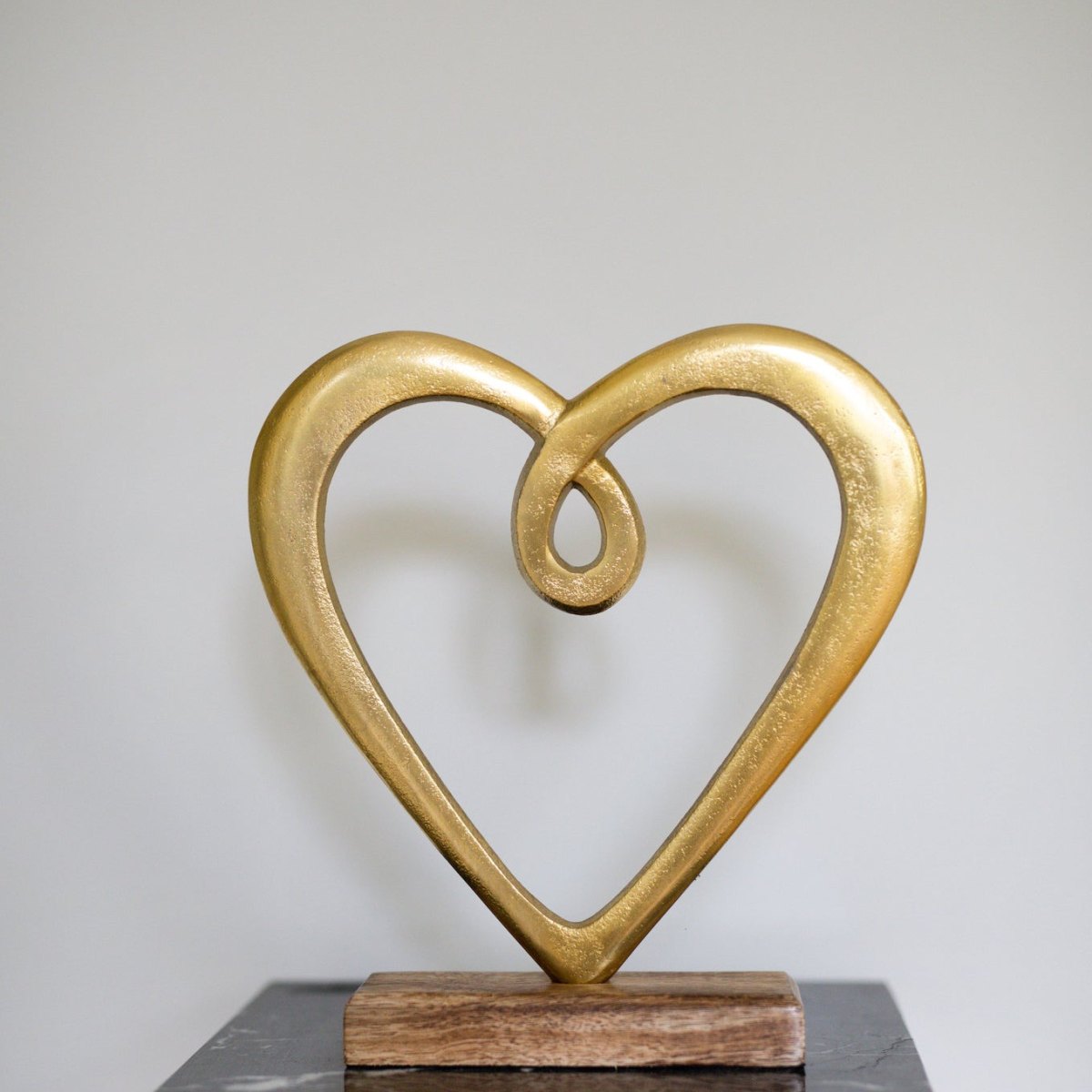 Produktbilde av Dorre Hedy Heart gullfarget - 17 cm
