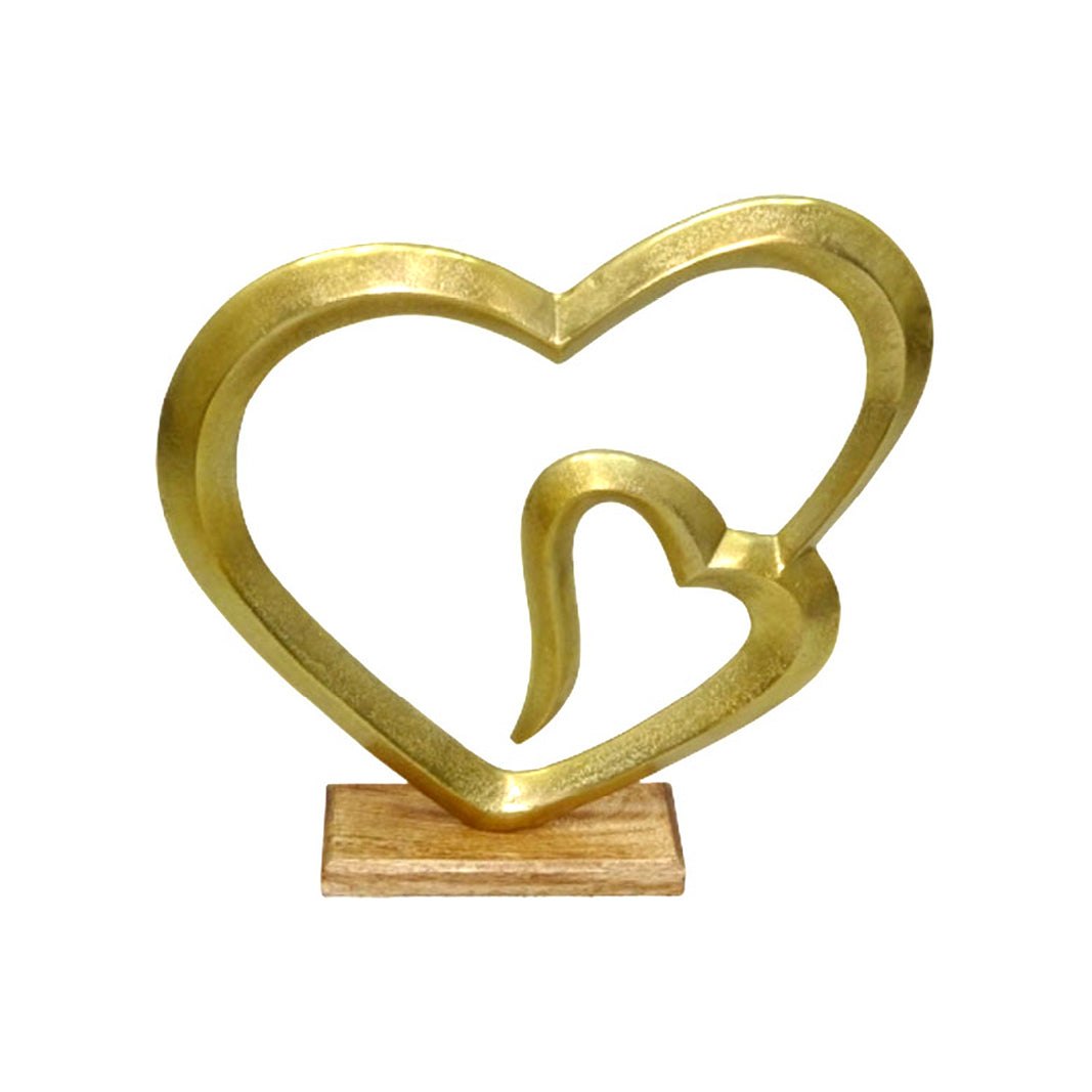 Produktbilde av Dorre Helia Heart gullfarget - 40 cm