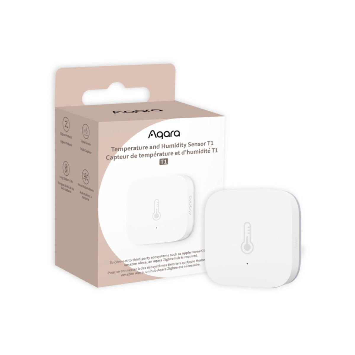 Produktbilde av Aqara Temperature and Humidity Sensor T1