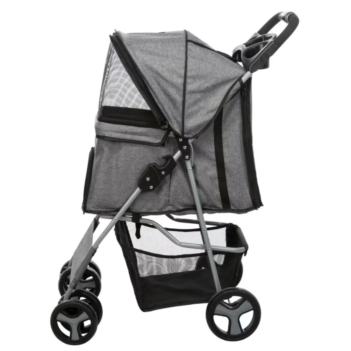 Produktbilde av Trixie Buggy trillevogn grå 15 kg