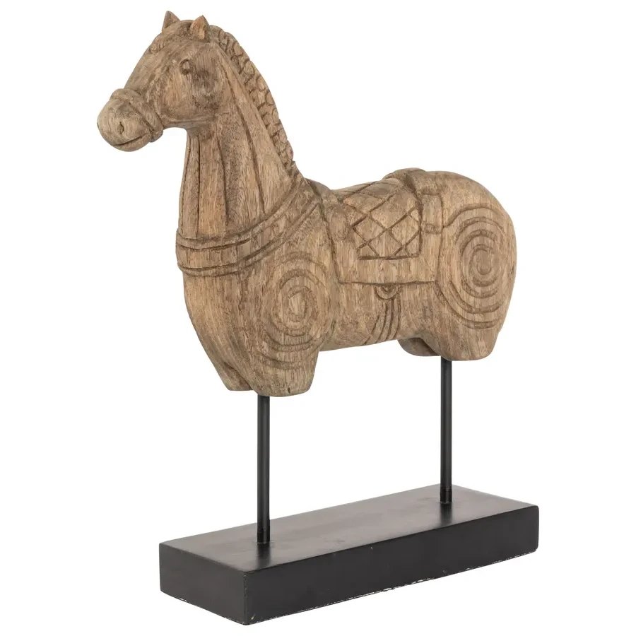 Produktbilde av Lama håndlaget hest på stativ