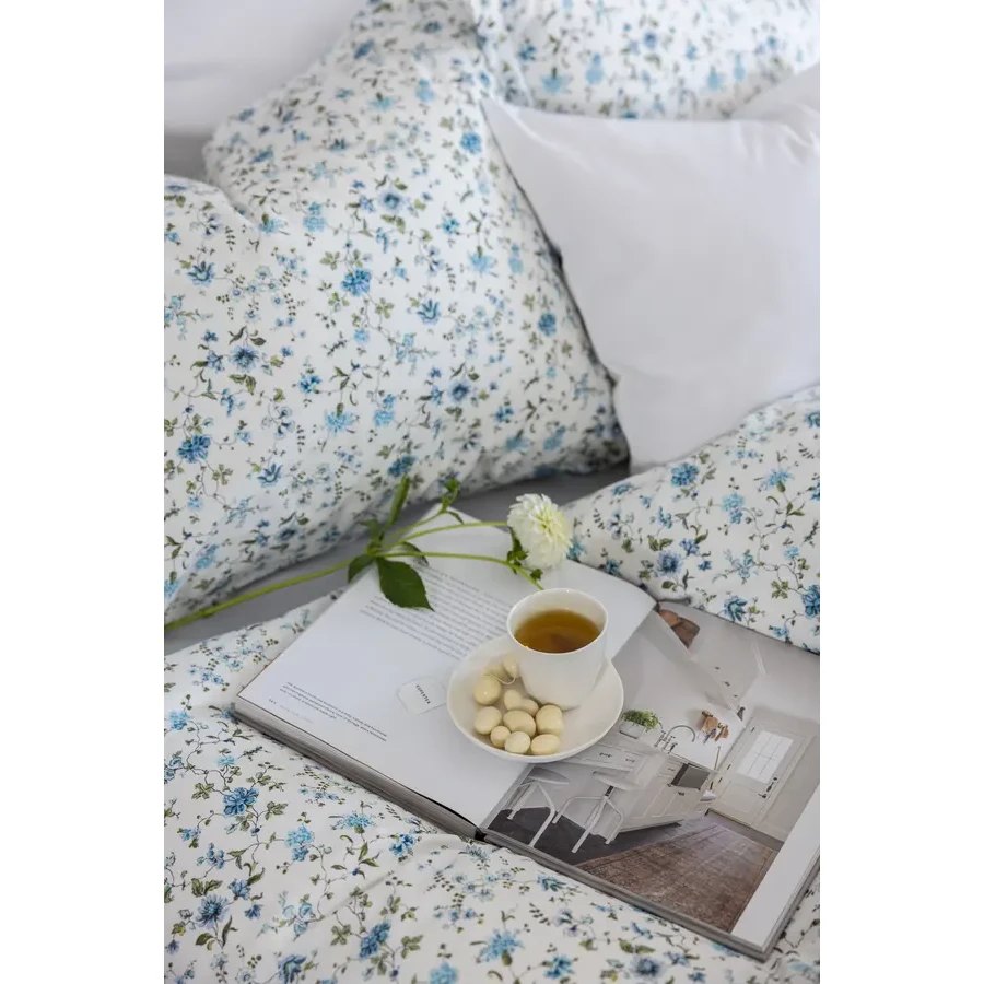Produktbilde av Borås Cotton Veneda sengesett - Blå