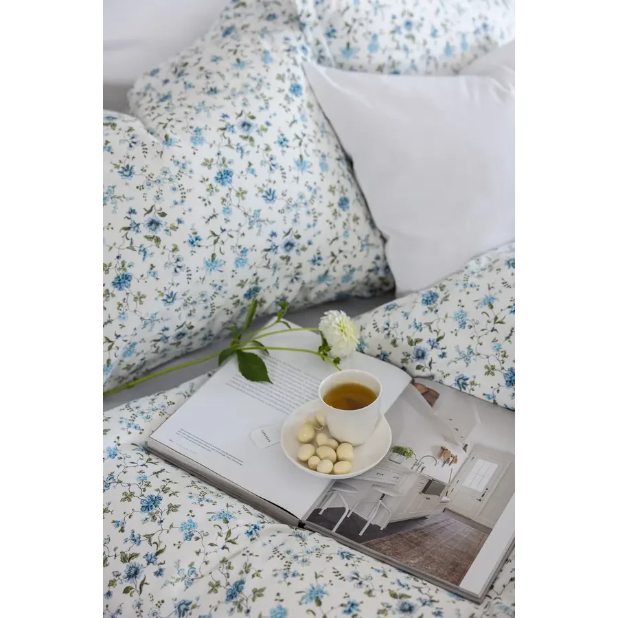 Produktbilde av Borås Cotton Veneda sengesett - Blå