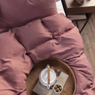 Produktbilde av Borås Cotton Bliss sengesett - Aubergine