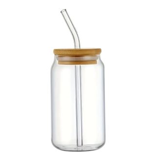 Produktbilde av Modern Iskaffeglass med lokk