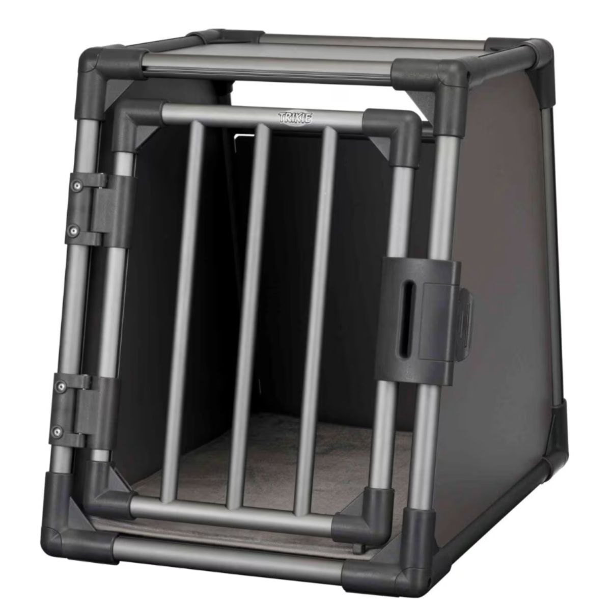 Produktbilde av Trixie transportbur aluminium grå - small