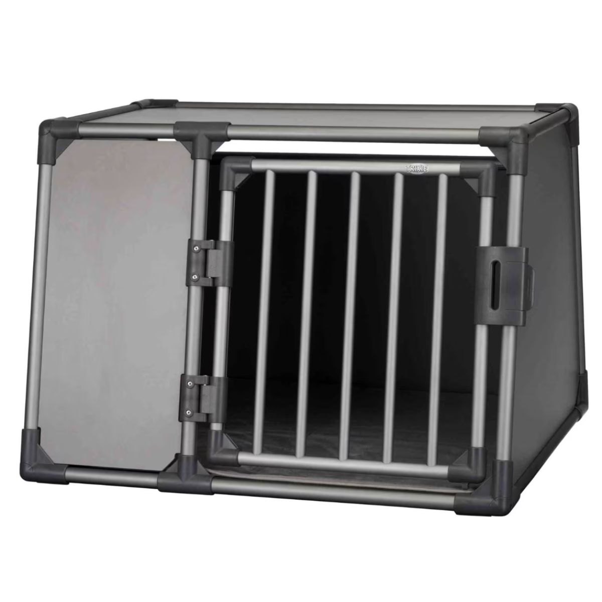 Produktbilde av Trixie transportbur aluminium grå - large