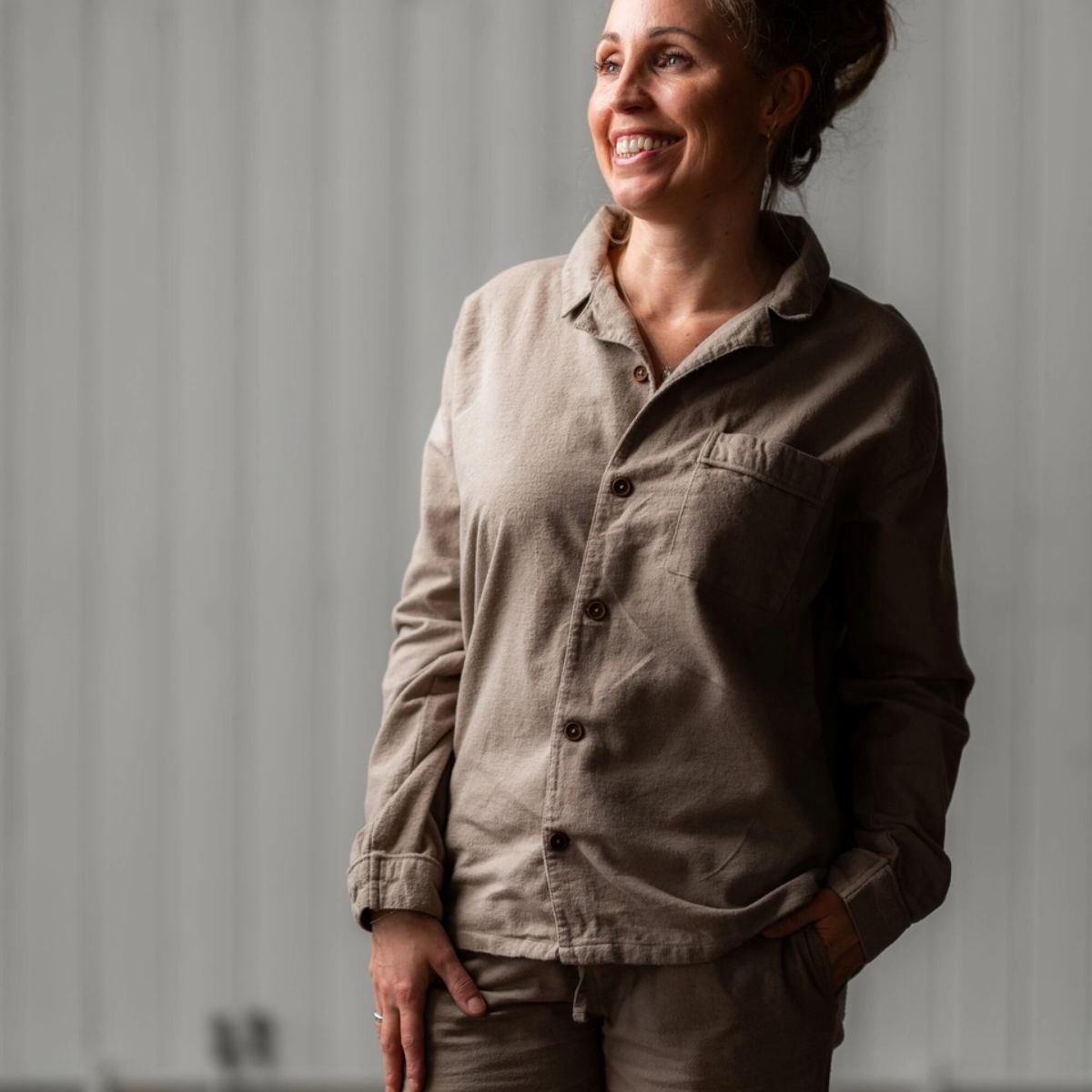 Produktbilde av Borås Cotton Oliver pyjamas - Beige