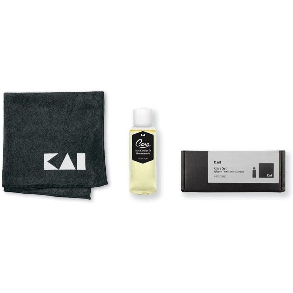 Produktbilde av KAI Camellia-olje og pusseklut