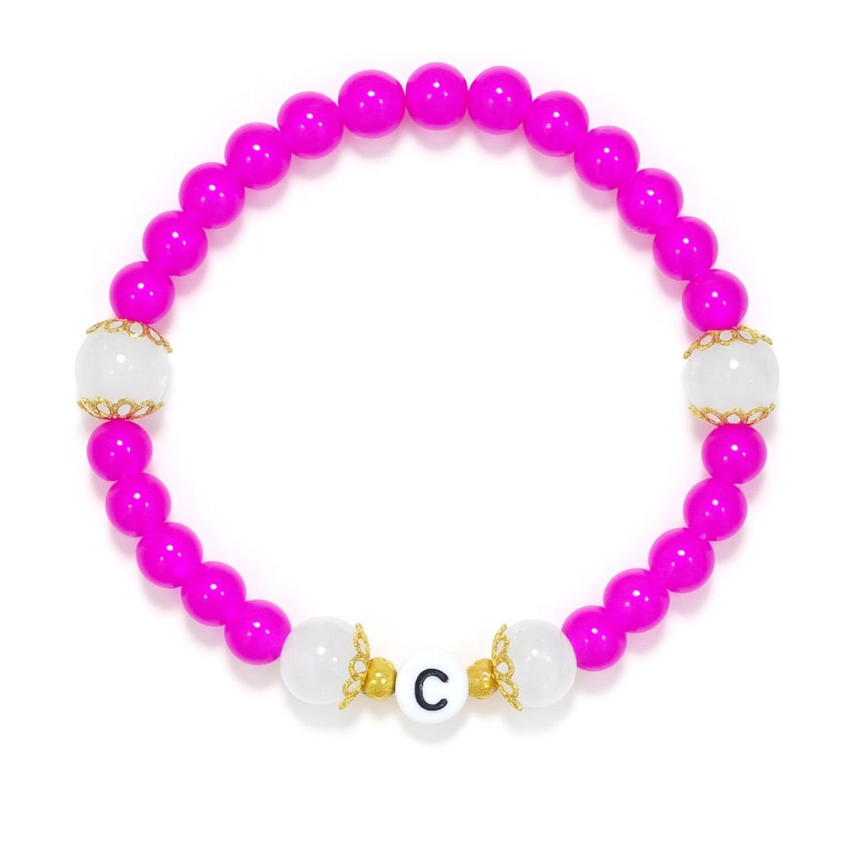 Produktbilde av Amalies Design Armbånd C - Rosa/hvit