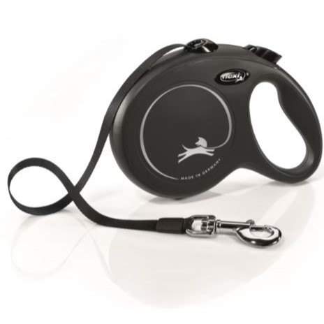 Produktbilde av Flexi Classic Compact New Tape 5m L Sort 50kg