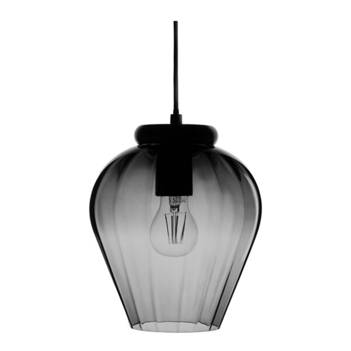 Produktbilde av Halvor Bakke Rocks XO taklampe - 24cm koksgrå