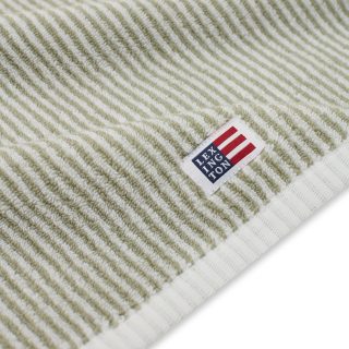 Produktbilde av Lexington Original Håndkle - Hvit/Vintage Green Stripete