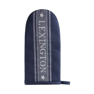 Produktbilde av Lexington Icons Star jacquard ovnshanske - Kjoleblå og hvit