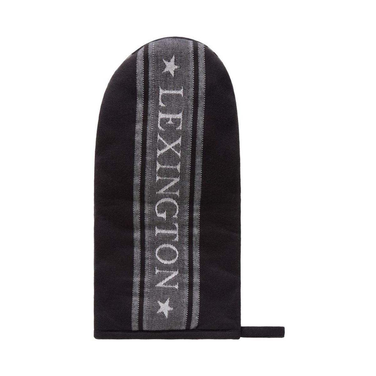 Produktbilde av Lexington Icons Star jacquard ovnshanske - Sort og hvit