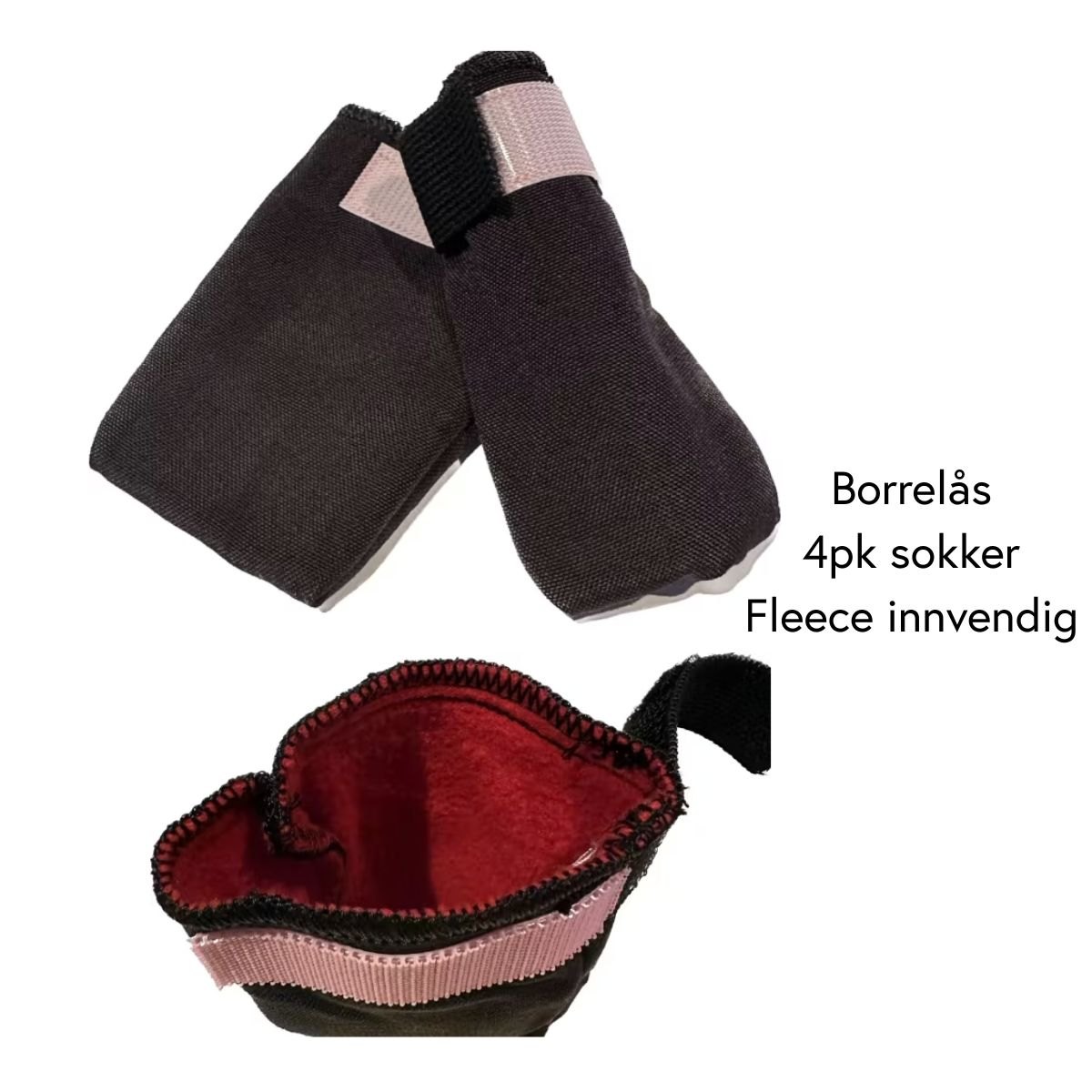 Produktbilde av Snøsokk Comfort Fleece 4pk - XS