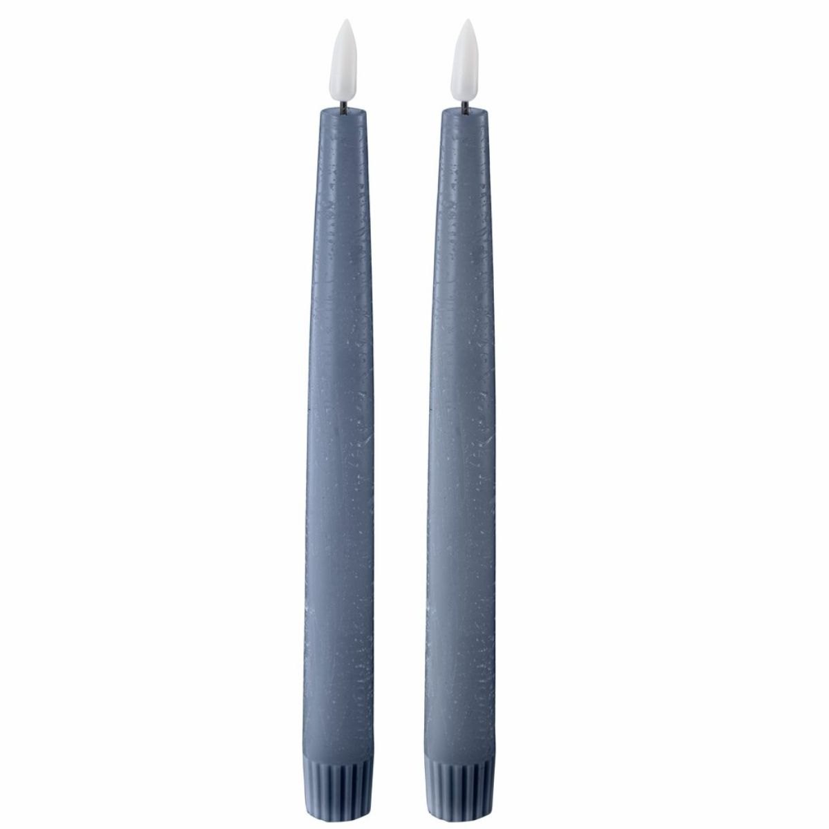 Produktbilde av Edelweiss LED Kronelys 2pk - Jeans Blue