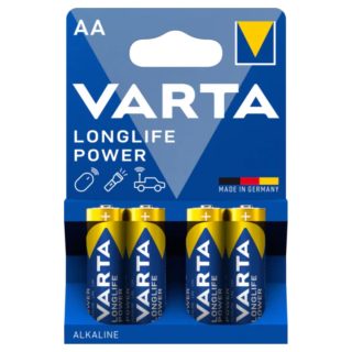 Produktbilde av Varta Longlife Power batteri 4pk - AA