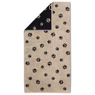 Produktbilde av Cawö We Love Dogs - Paws - Sort/Beige