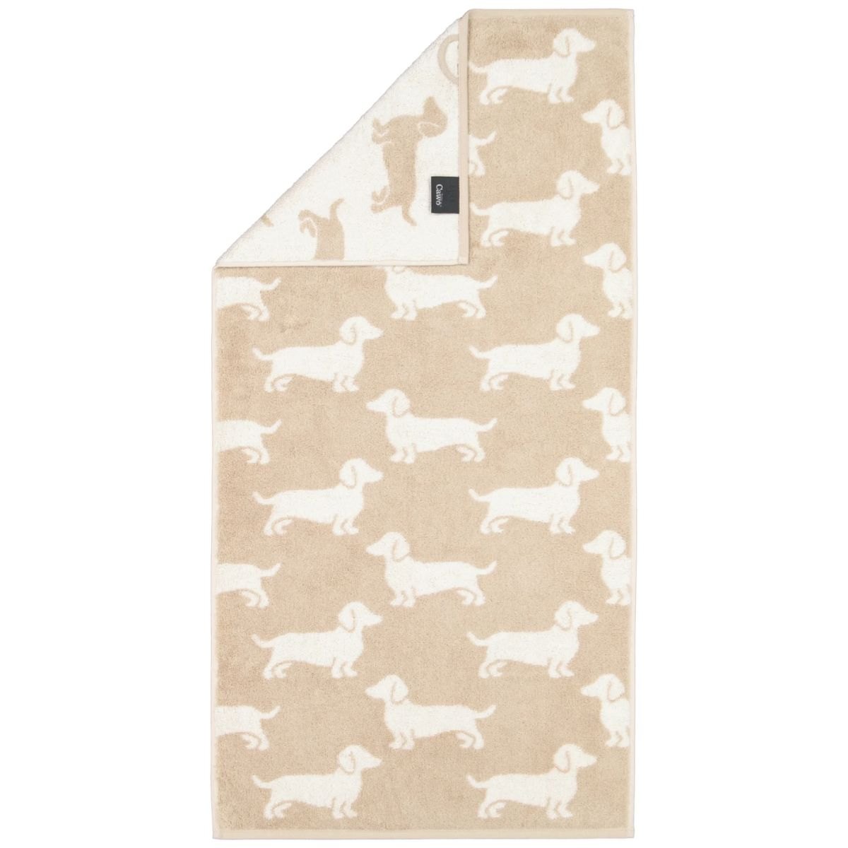 Produktbilde av Cawö We Love Dogs håndkle - Natur/Beige