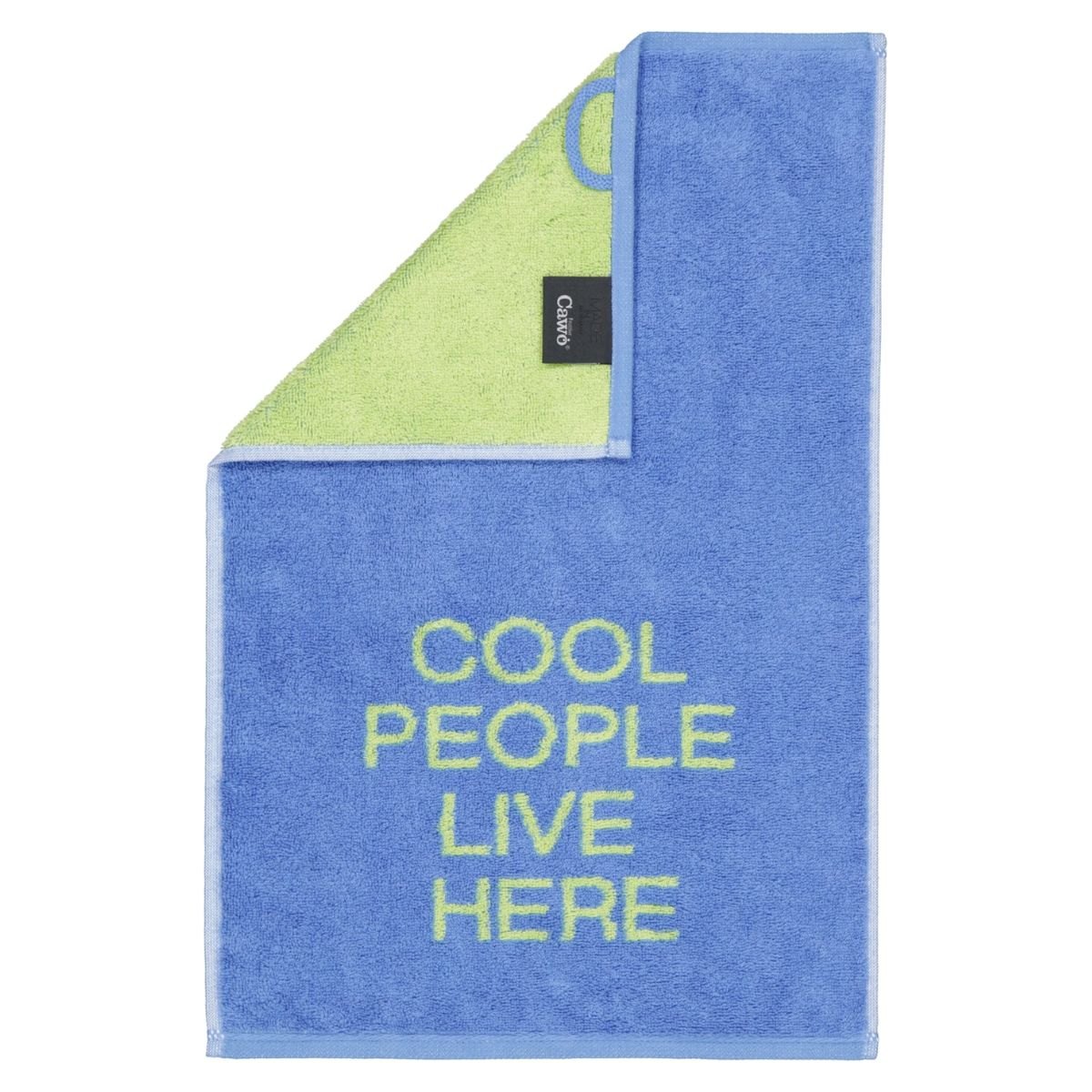Produktbilde av Cawö Postcard håndkle - Cool People Live Here