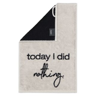 Produktbilde av Cawö Postcard håndkle - Today I Did Nothing