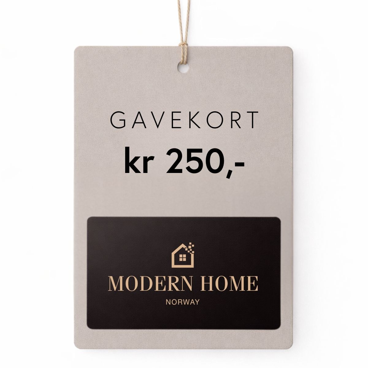 Produktbilde av Gavekort 250 kroner