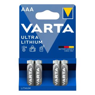 Produktbilde av Varta Ultra Lithium oppladbart batteri 4pk - AAA