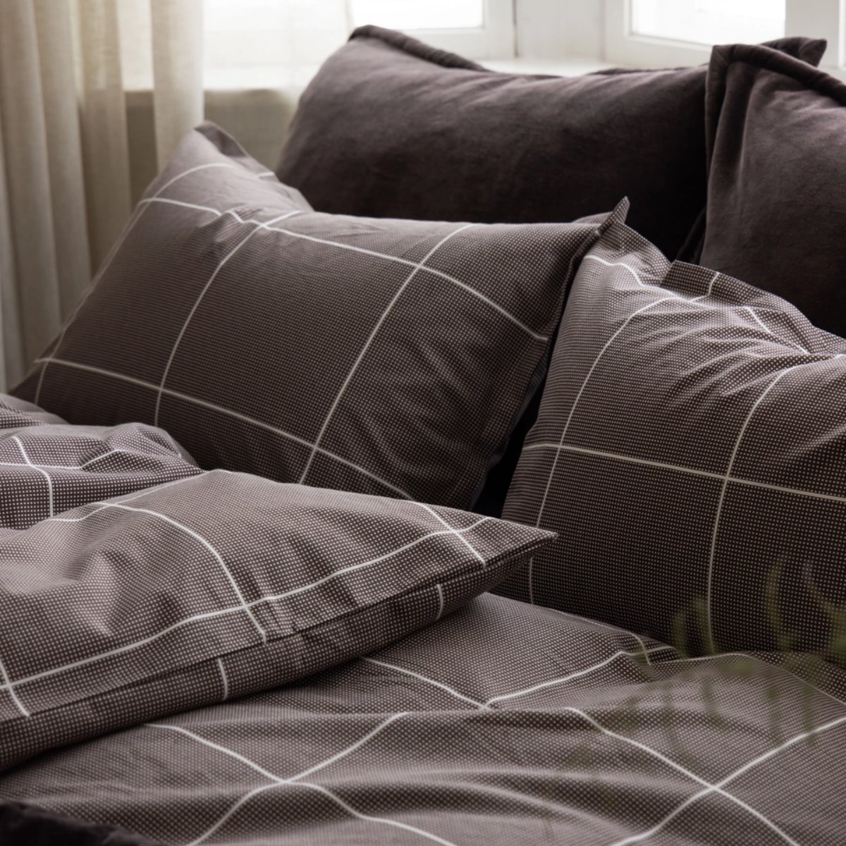 Produktbilde av Borås Cotton Billie sengesett - Brun
