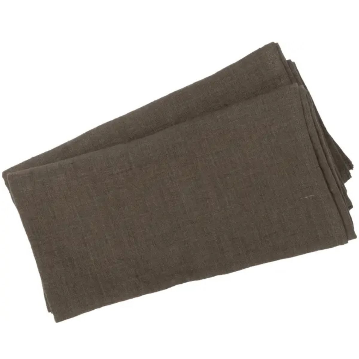 Produktbilde av Halvor Bakke Fagerborg lin serviett 2pk - Brun