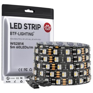 Produktbilde av BTF-Lighting WS2814 4-i-1 LED-stripe 60 LEDs RGB+WW IP30 - 5 meter