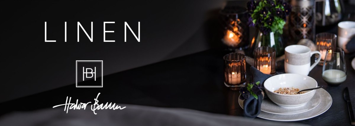 Toppbanner for LINEN by Halvor Bakke